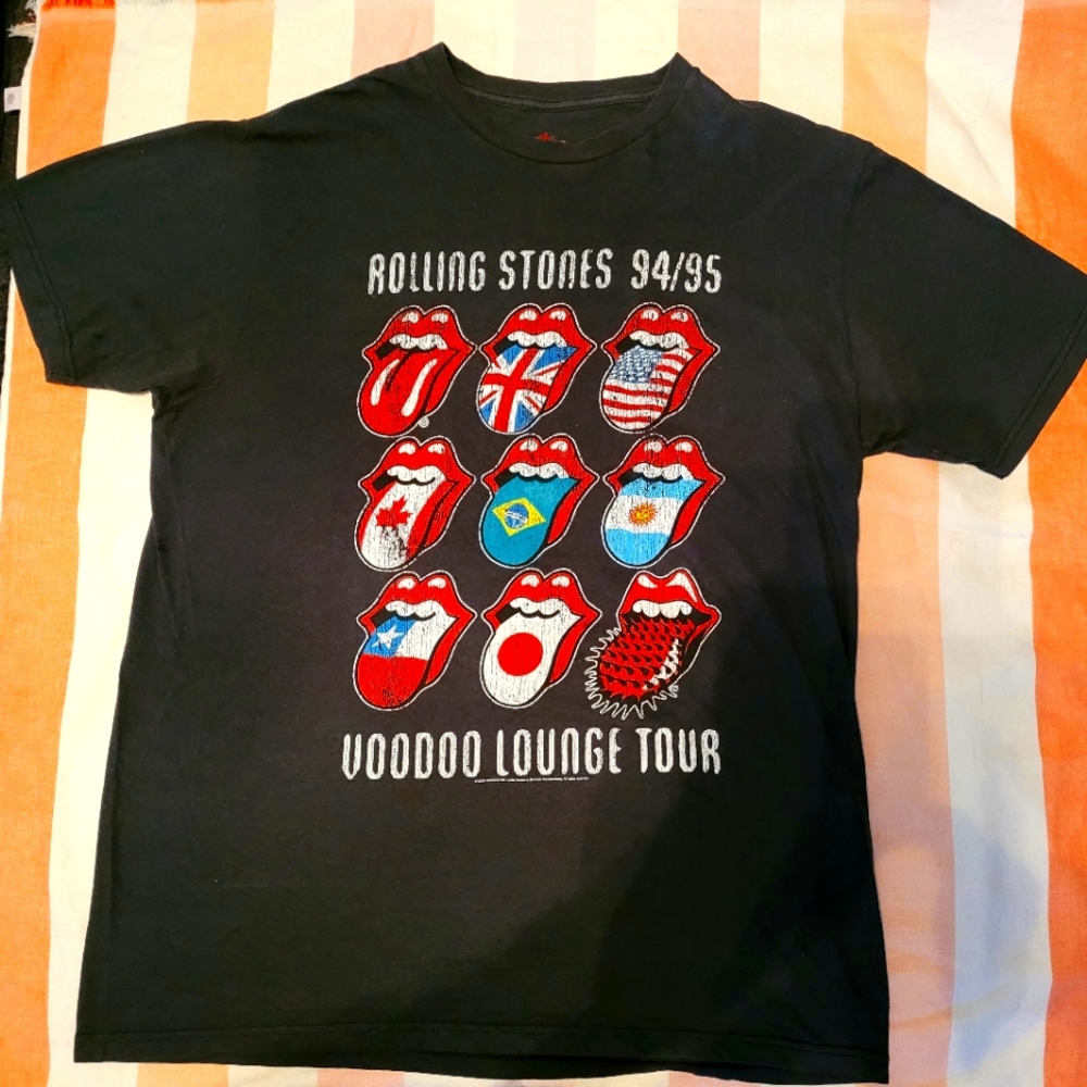 The Rolling Stones- XL- Charcoal Grey